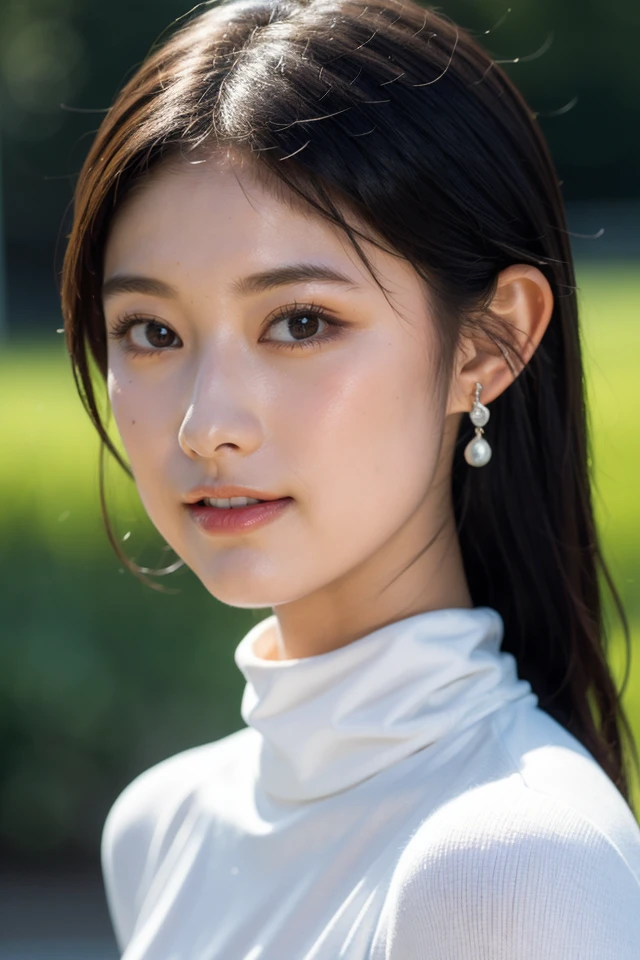 (RAW photos, highest quality), (realistic, photorealistic: 1.2), close-up portrait photos,
1girl, Rooftop café in shopping mall, Outdoor activities,
smile, (high detail skin: 1.4),
puffy eyes, gorgeous hair, air bangs, brown black hair,
white opaque shirt with bow tie, pure red pleated skirt,
Soft lighting, high quality, (glasses))