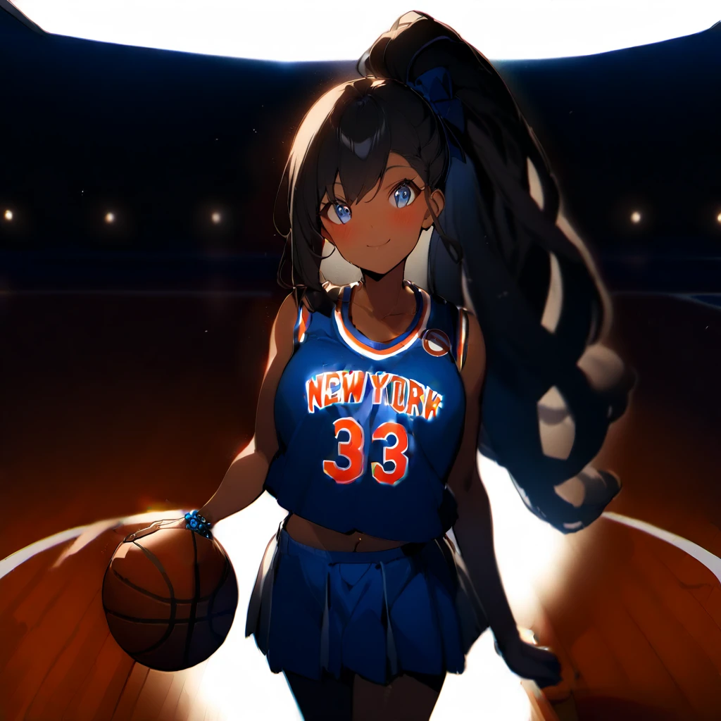 <lora:NBA_Knicks_Jersey:1> Knicks jersey logo