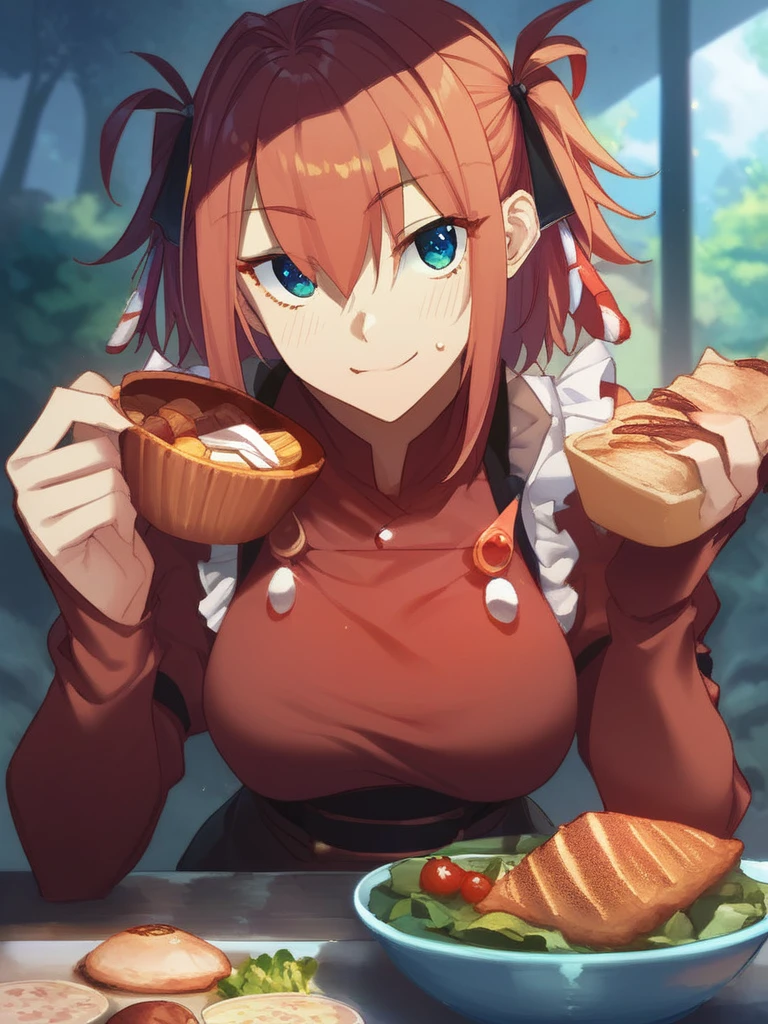 female, thigh_tuft, meals, kamidori
score_8_up <lora:Hentai Game-000025:1>