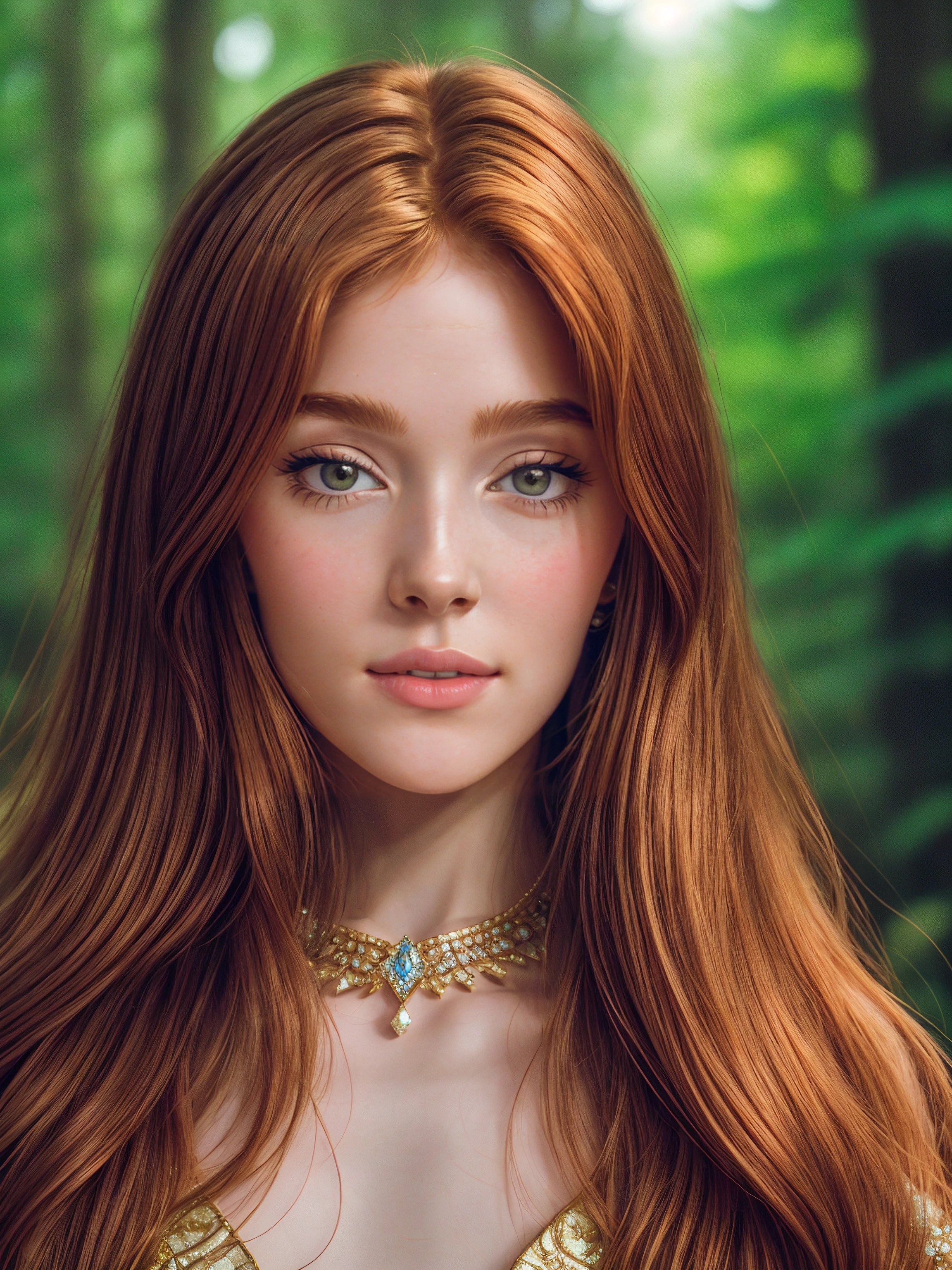 cinematic film still, jiliss, <lora:jiliss:1>, professional portrait of a beautiful woman as a princess, beautiful detailed eyes, perfect long hair, ((wearing long dress and jewelry)), dark and dense forest, natural lighting, soft shadows, sharp focus, vignette, highly detailed, film grain, <lora:add_detail:0.7>