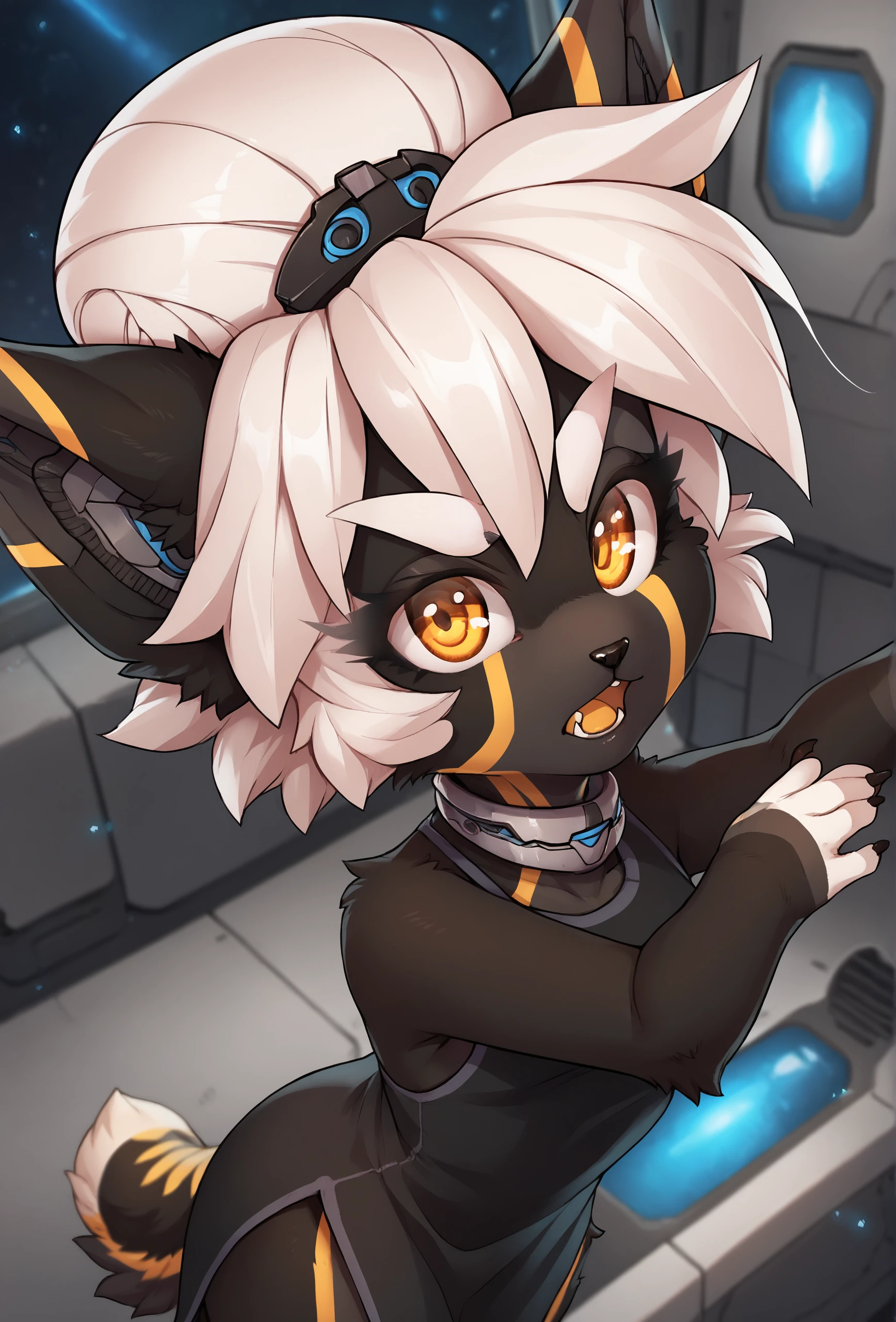 Warning (Fluff-Kevlar) [PonyXL] v1.0