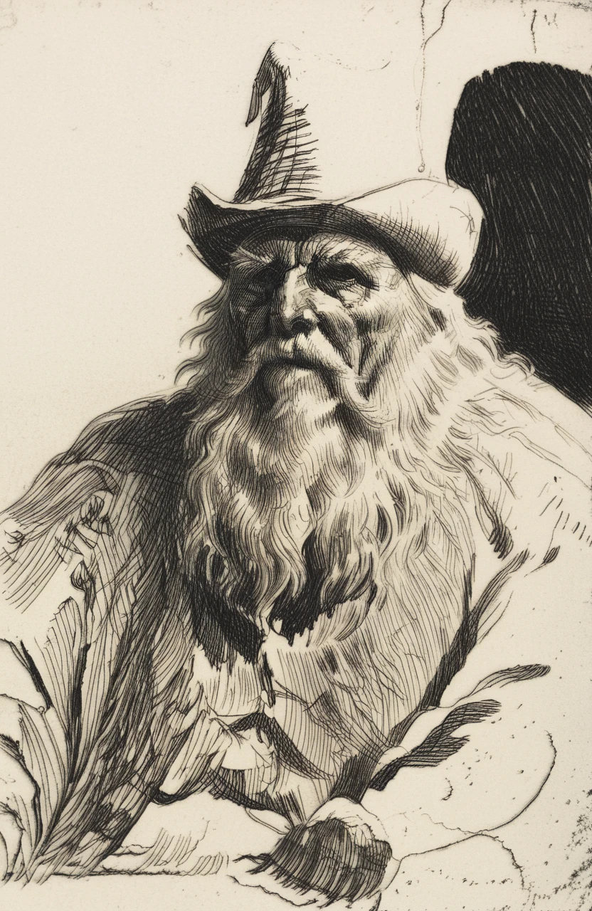 Wizard's Vintage Etchings