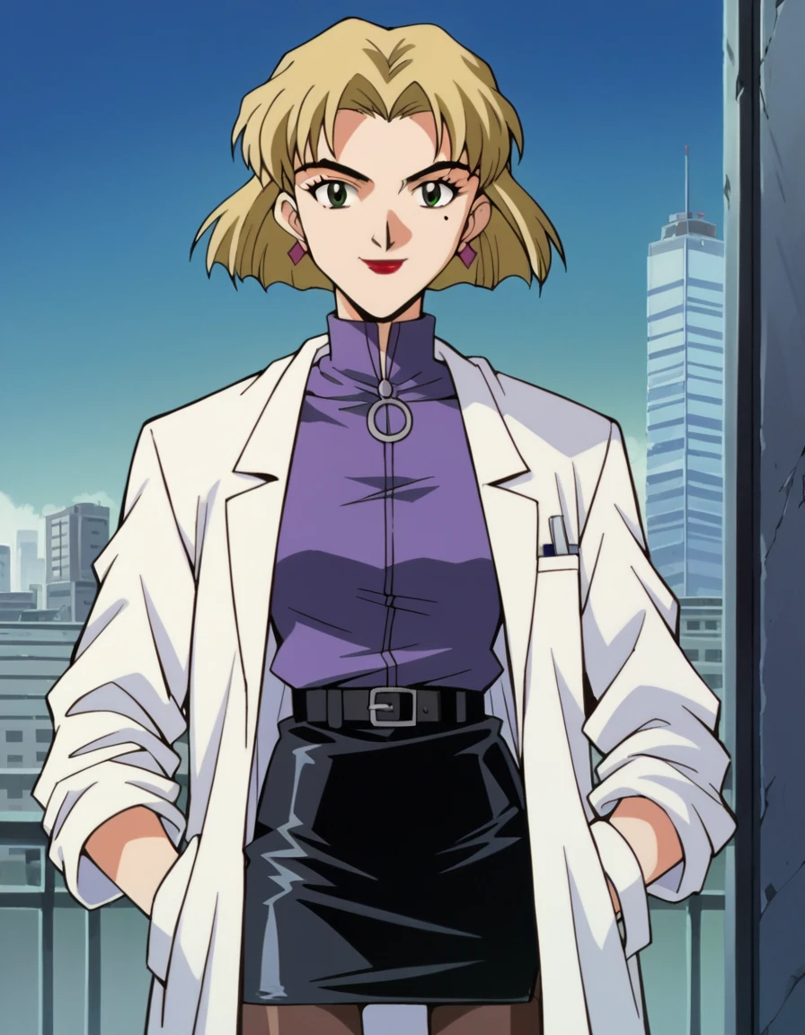 Ritsuko Akagi (赤木リツコ) - Neon Genesis Evangelion (新世紀エヴァンゲリオン) classic anime