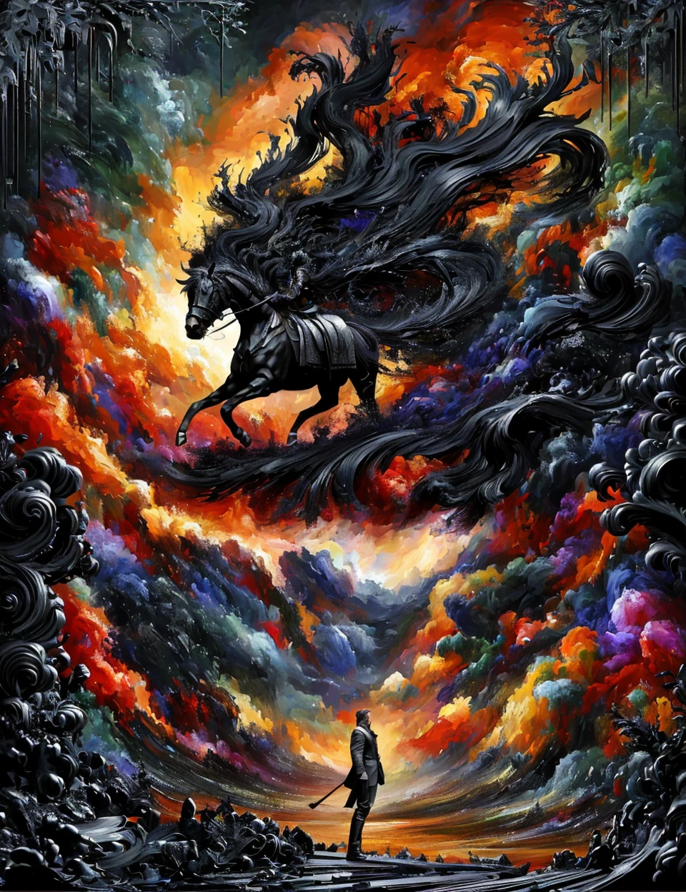 masterpiece illustration, detailed,DonMP41n717Bl4ck male slagtoth, hunter <lora:DonMP41n717Bl4ck:1>