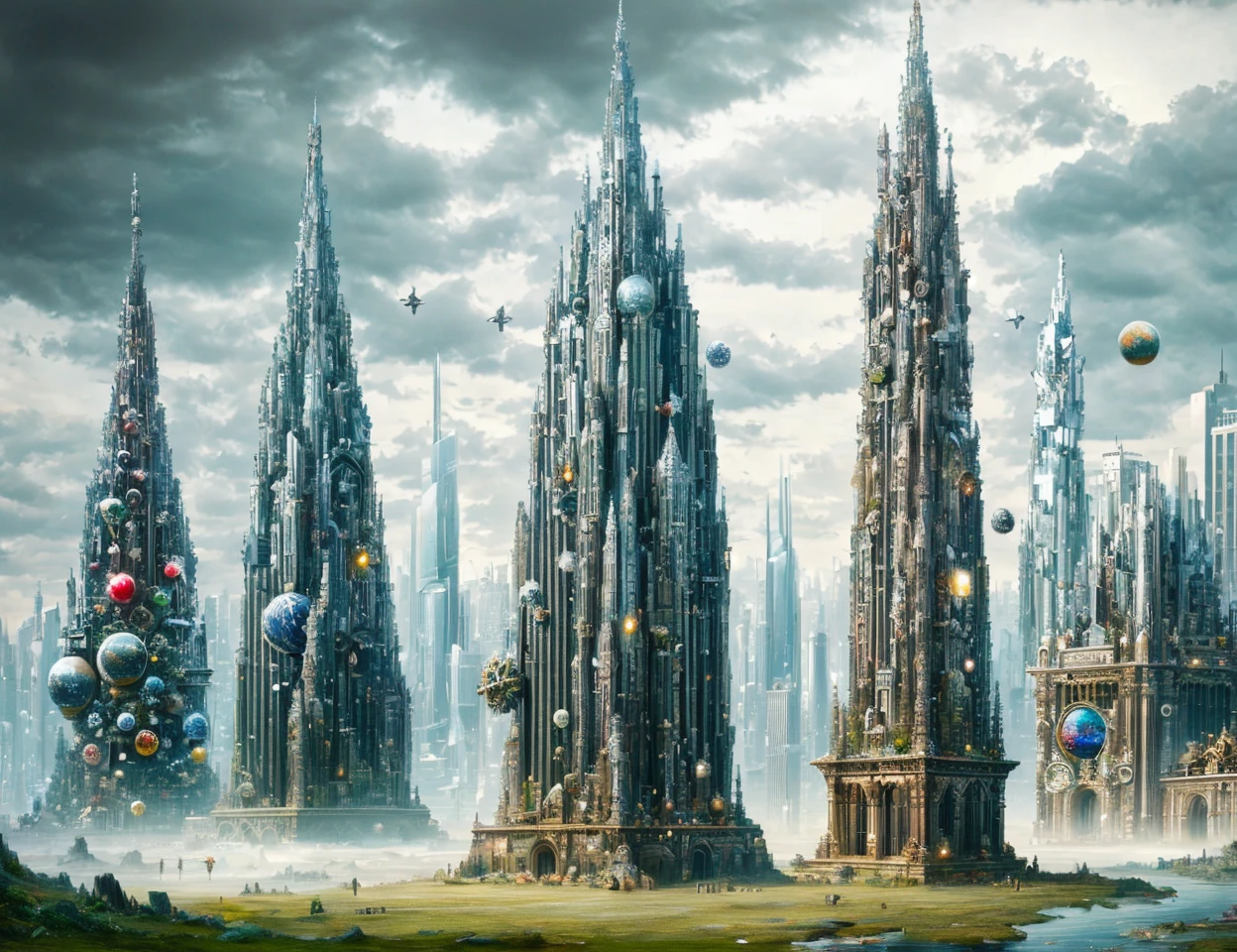 masterpiece, DonMW4573L4nd skyscrapers newel post,multiverse , <lora:DonMW4573L4nd:1>