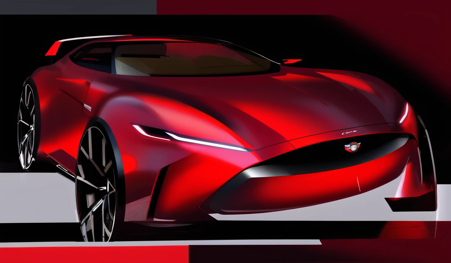 (best quality, masterpiece :1.2),car render style,red and car,finely detailed,4k,studio lighting,product design,<lora:car_render_style_lora_v2-000016:1>,