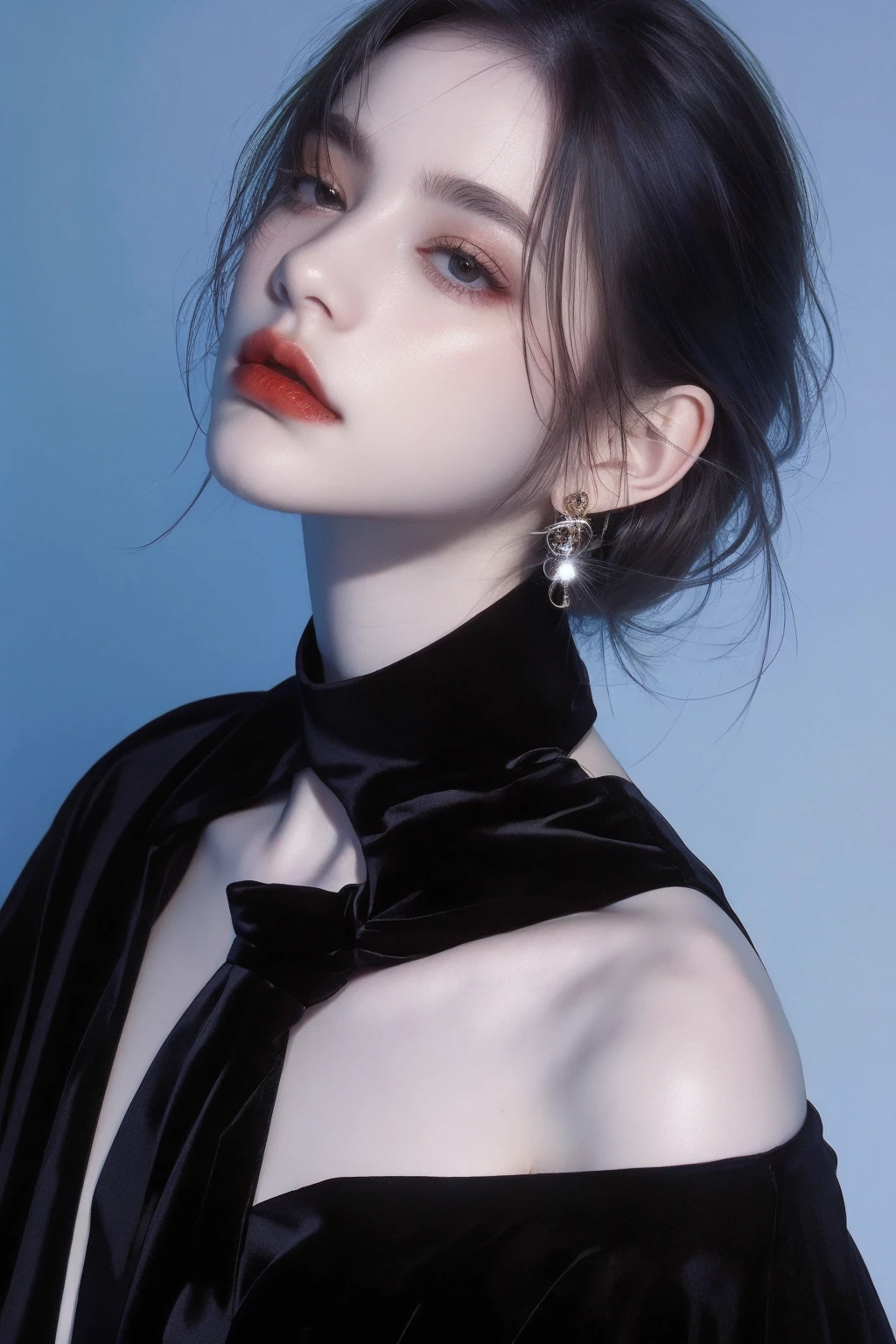 female portrait  比较拽的女性人物肖像 v1.0