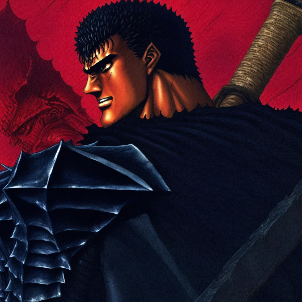 berserk_cover_illustration, multiple boys, dynamic, beautiful, masterpiece