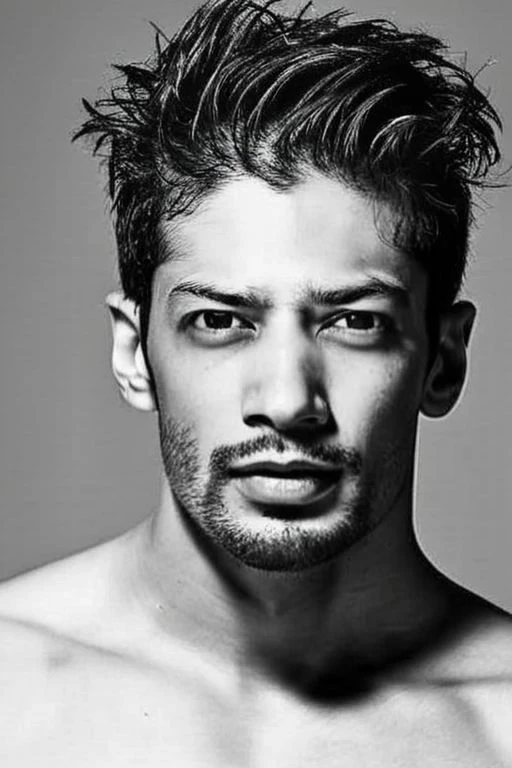 Ace Young a man <lora:muzi-Ace-Young:1> as boxer, shirtless, realistic body,