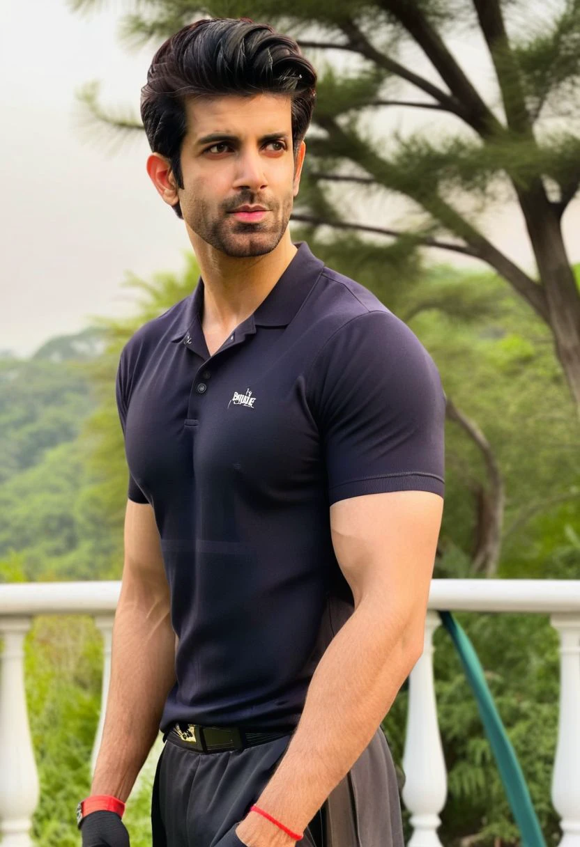 Ultra-detail, (highres:1.1), best quality, (masterpiece:1.3), sendhil ramamurthy a man <lora:Namik-Paul_Sendhil-Ramamurthy:1>, skinny muscled, modern haircut, dynamic posture, ((wearing police polo shirt)), dramatic angle, full-body from above looking away,