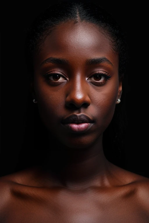 DEN_sophiaawest_OF,
((headshot:1.2) portrait on a (plain black background:1.2), (headshot:1.2), (face focus:1.1), (facing the camera:1.2), Head in the centre, (eye contact:1.3), (intense stare:1.1), mouth open, (facing straightforward:1.2), (forward facing:1.1), Head, face, Head focus, Head tilted down, looking slightly up at the camera:1.2),
bokeh, f1.4, 40mm, photorealistic, raw, 8k, textured skin, skin pores, intricate details  <lora:epi_noiseoffset2:1>, epiCRealism