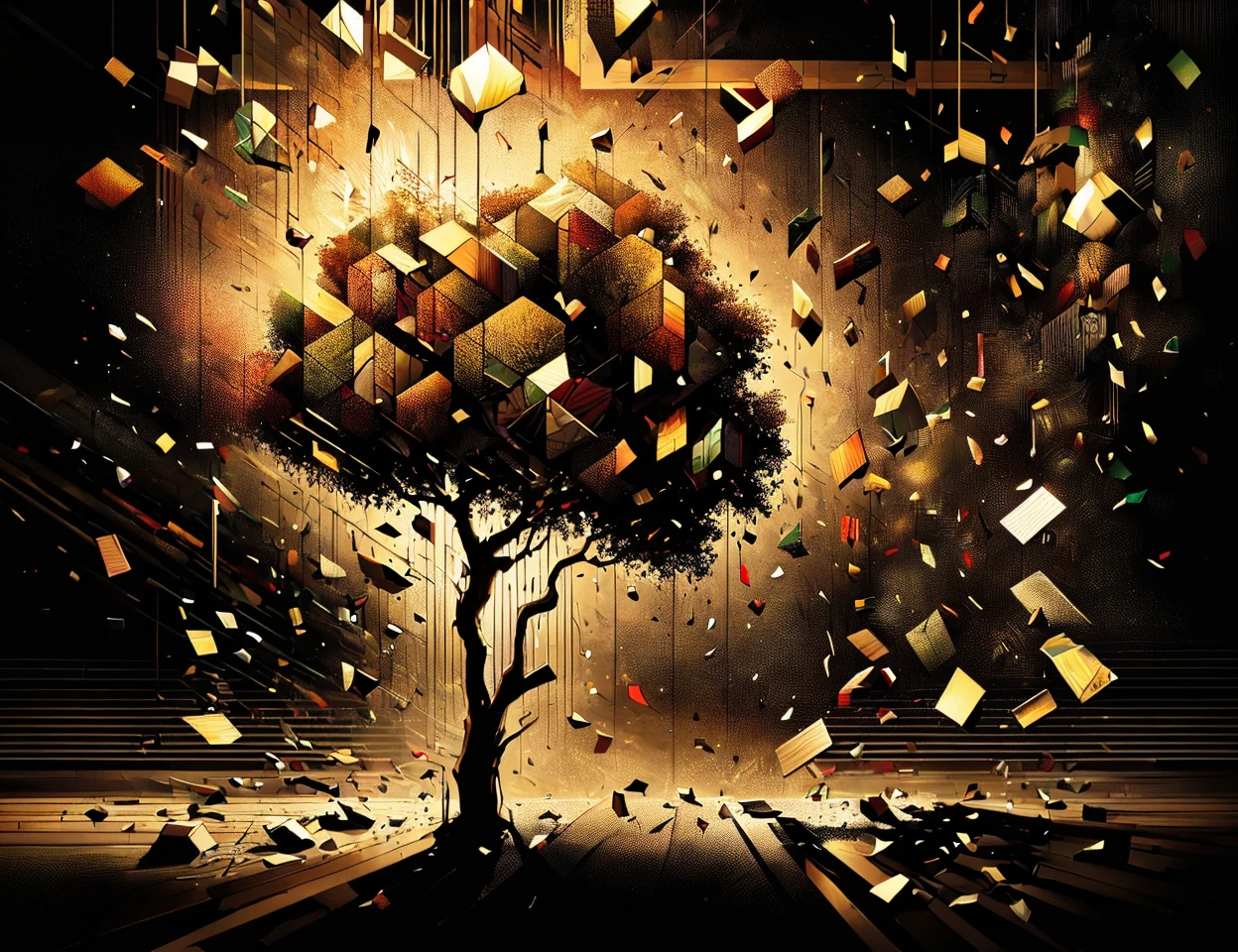 masterpiece, awesome quality, cinematic lighting, detailed, DonMFr4ctur3dD1ff homophony, flanger,timbre, afrobeat ,<lora:DonMFr4ctur3dD1ff:1>