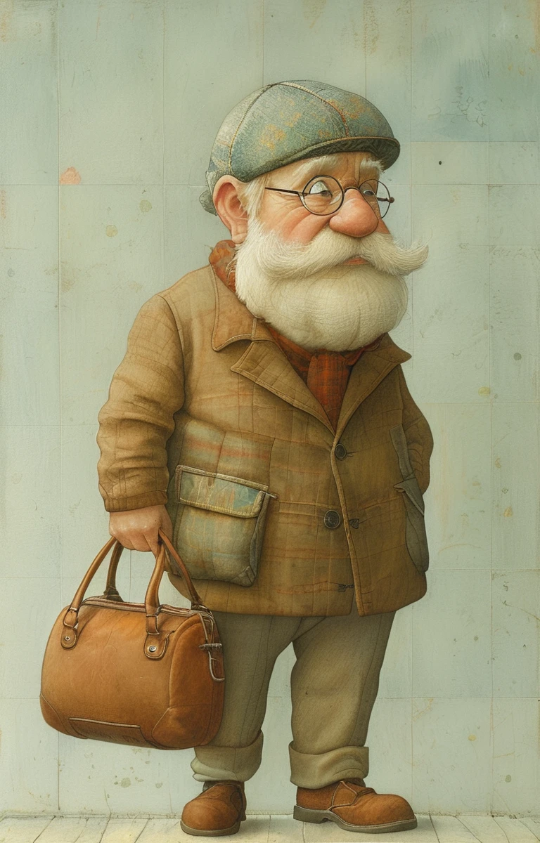 masterpiece,best quality,<lora:tbh159-sdxl:1>,illustration,style of Kestutis Kasparavicius, portrait of man