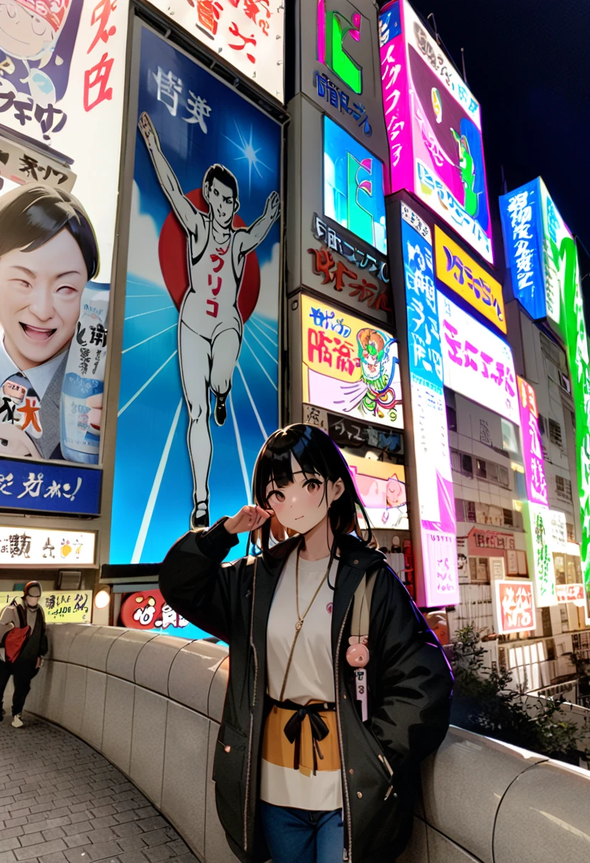 masterpiece, best quality, very aesthetic, absurdres,
glico, osaka, japan, scenery, real world location, poster, (object), building, outdoors, neon light, neon sign
<lora:osaka_grico_SDXL_V1:1>
