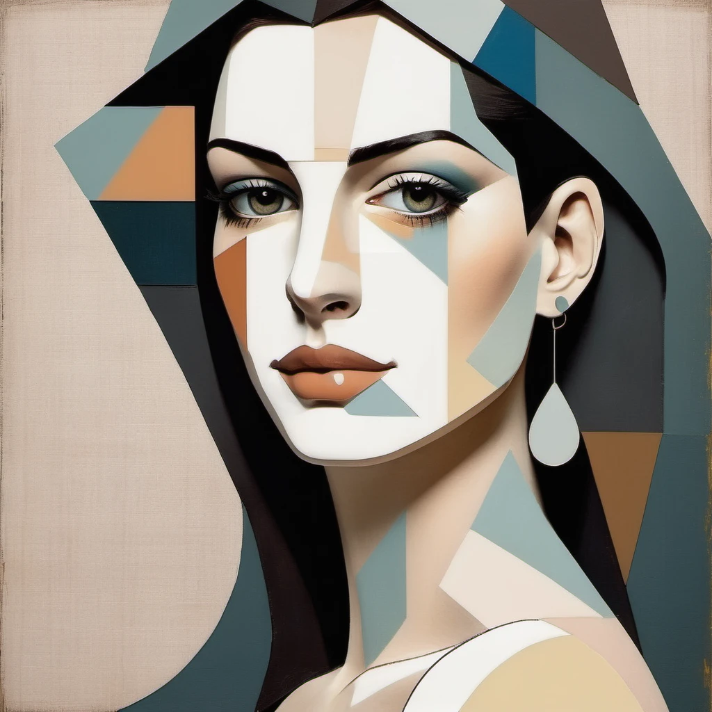 Picasso cubism art of a woman,subtle colors, minimalist, faint, anxhthway, <lora:anhathaway_juggerX_xl_1_standard_wocap_merger_56prev_51_72_04_03_03-anxhthway:1.0>