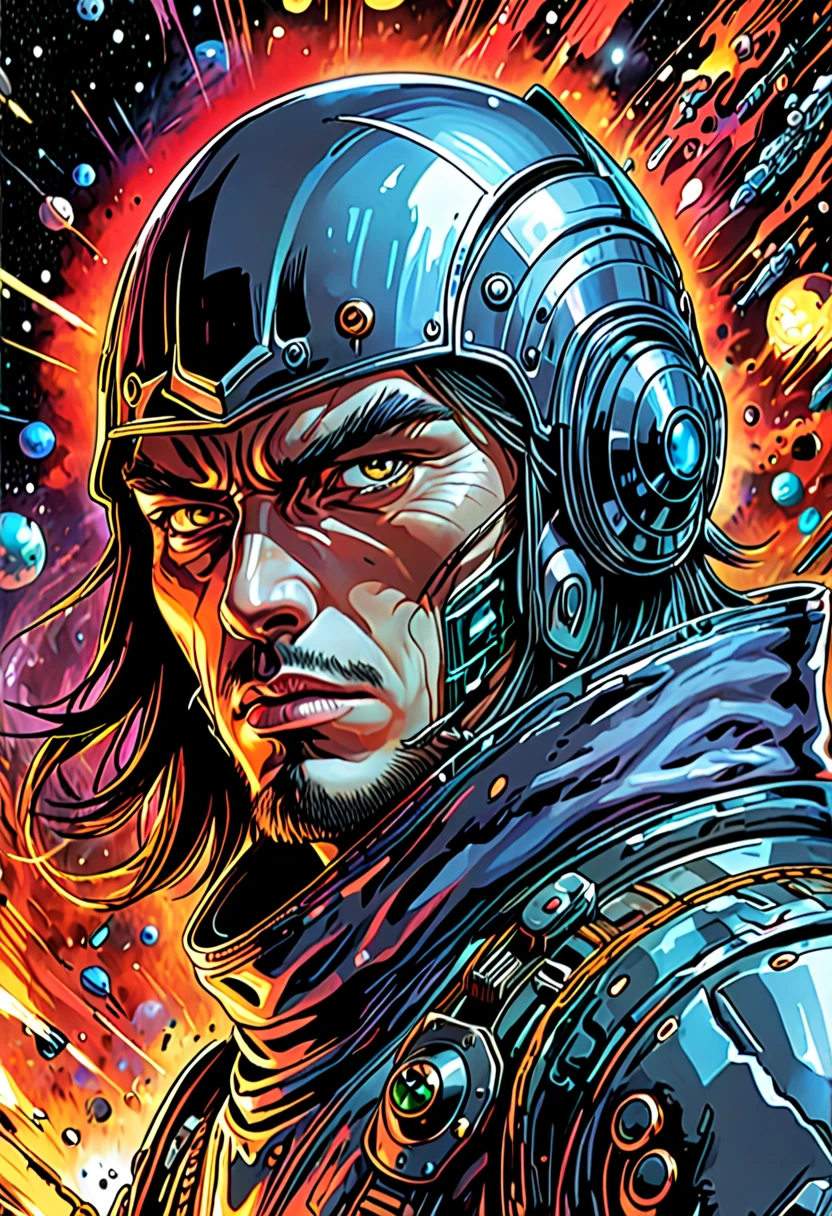 comic discovery of advanced technology on a distant planet, (style of Shiro Masamune, style of Ivan Albright,:1.2) professional poster art, bold lines, looking at viewer, dynamic pos, in the style of nicola samori.
<lora:Hyper-SDXL-8steps-lora:1.0> . graphic illustration, comic art, graphic novel art, vibrant, highly detailed