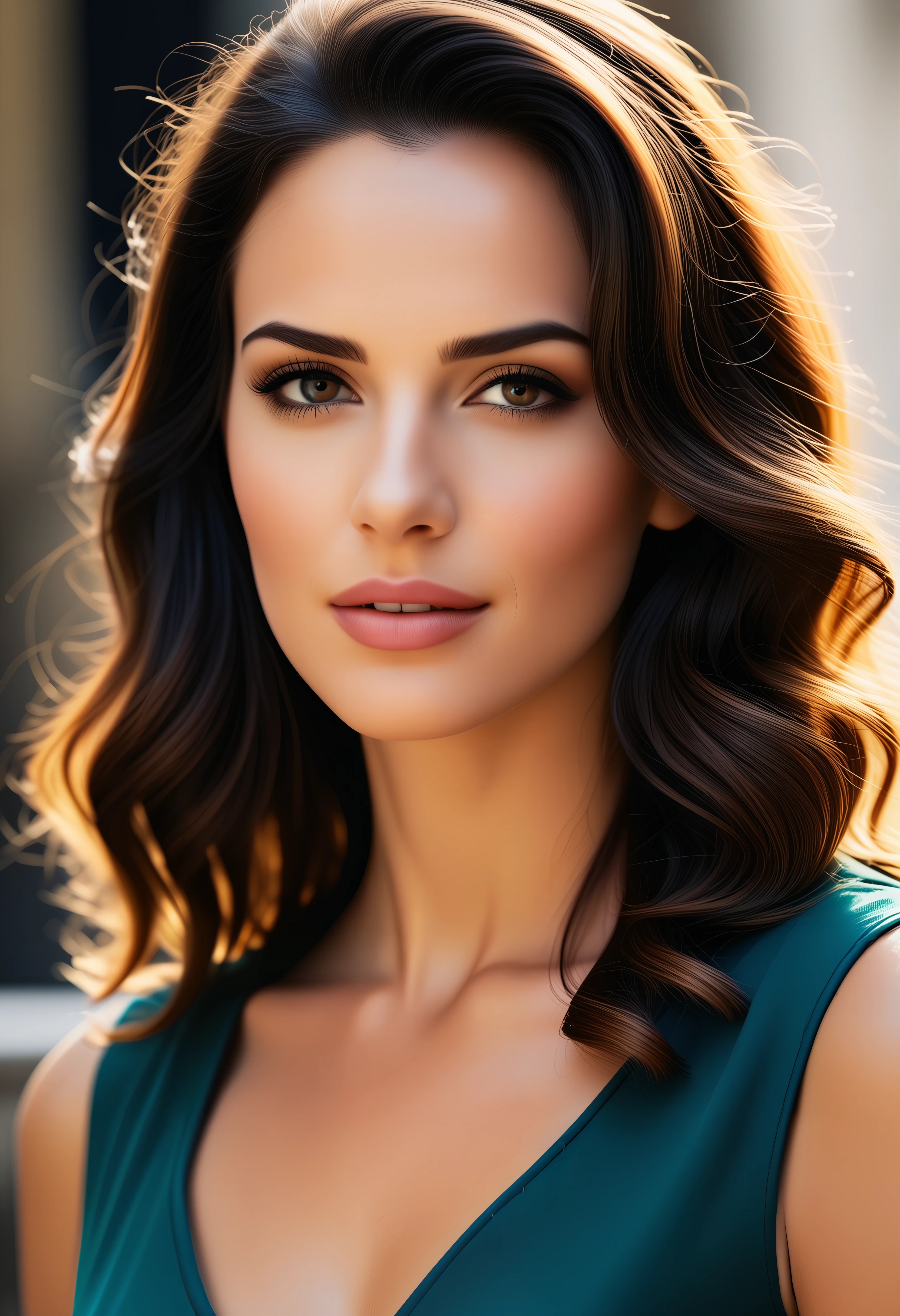 A beautiful woman., BREAK, great composition, UHD, 8K, 32k,