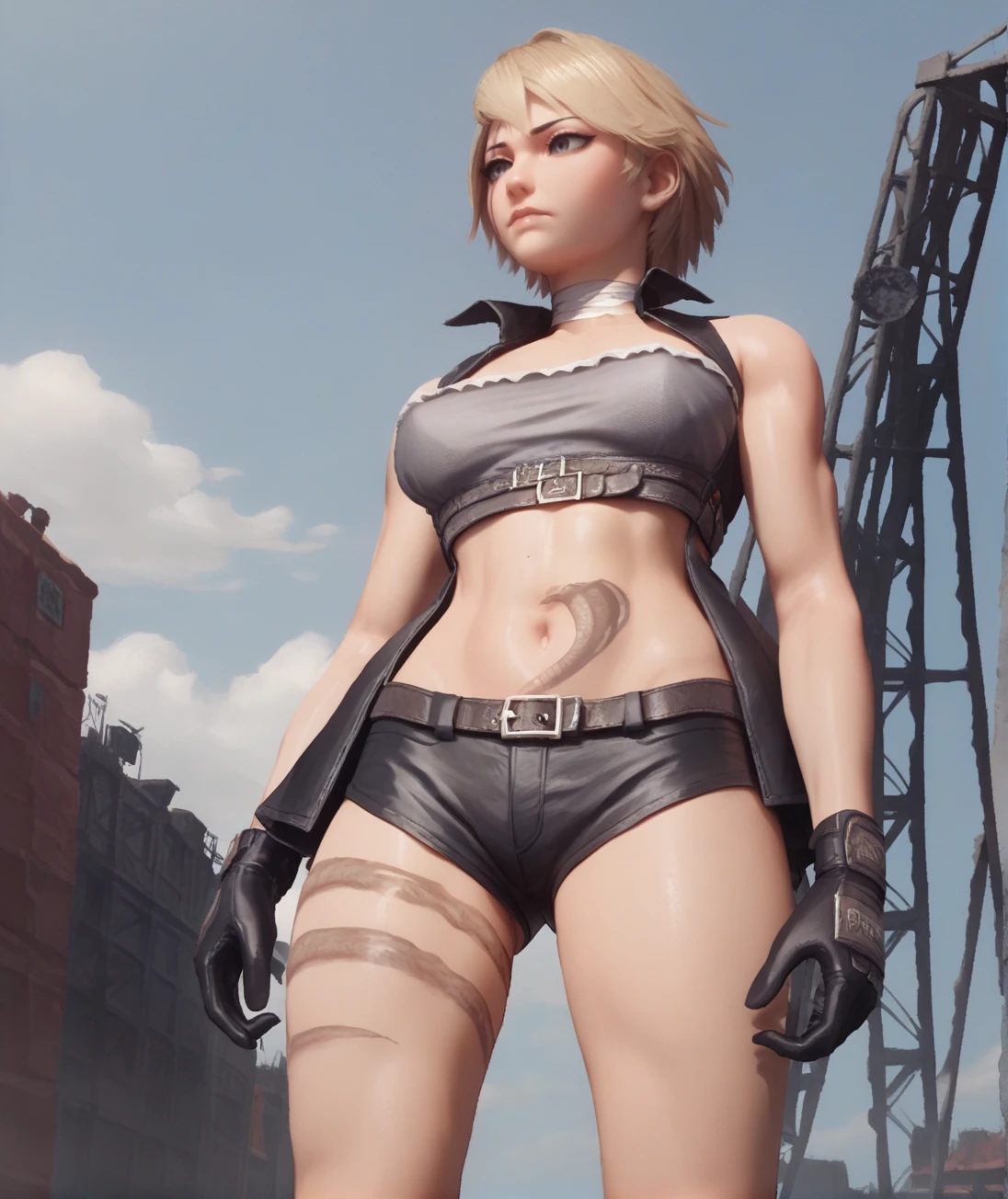 Rowdy Reiko [Rumble Roses XX] - Pony XL v1.0