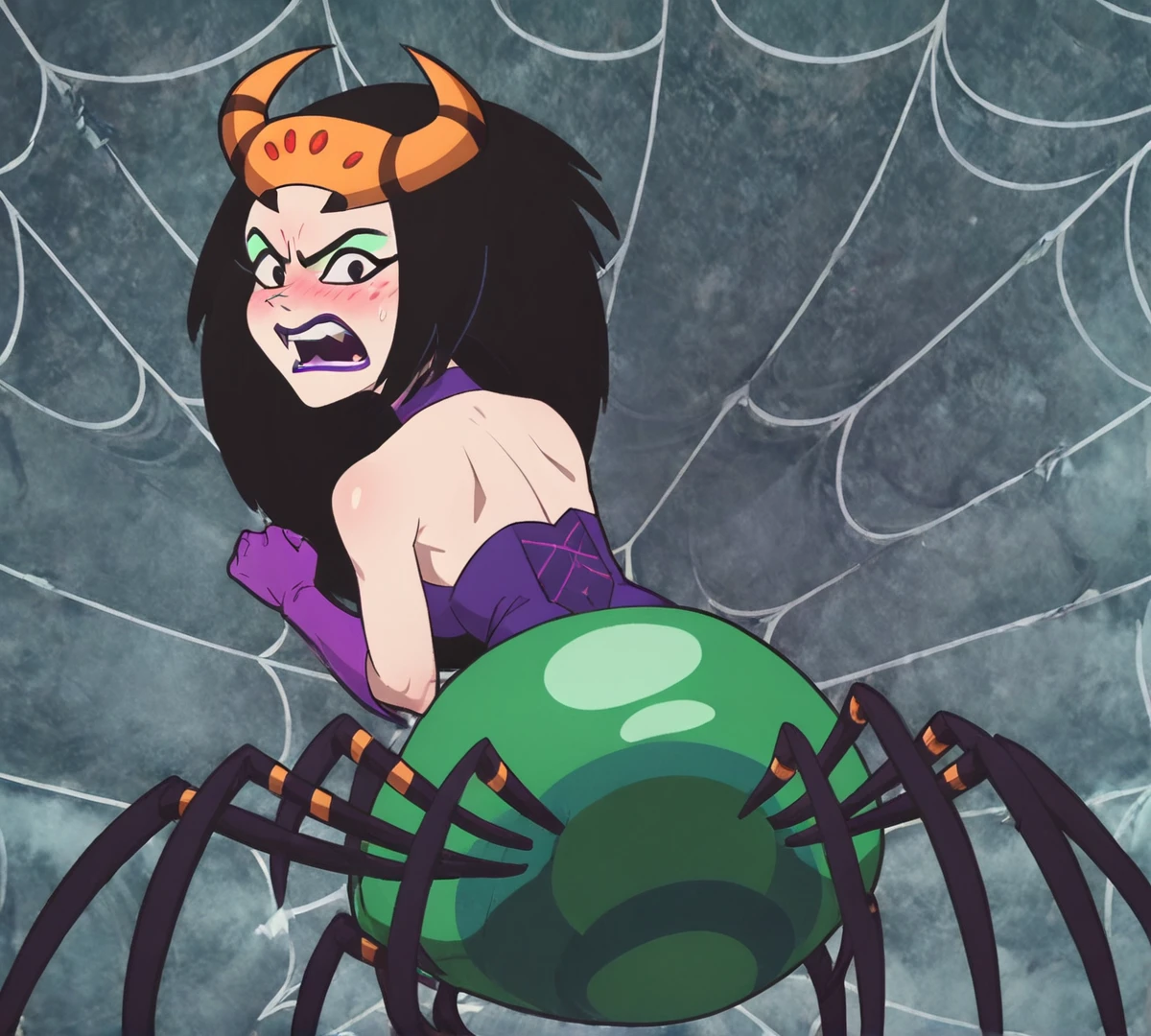 photorealistic Mulan, restrained, tentacle sex , tentacles, multiple insertions, anal, tentacle pit, surrounded by tentacles, grabbed by tentacles, groped by tentacles, oral sex, sex, sex, insertion, handjob, held by tentacles, bound by tentacles, massive breasts, despondent expression, crying, distraught, realism , realistic, photo