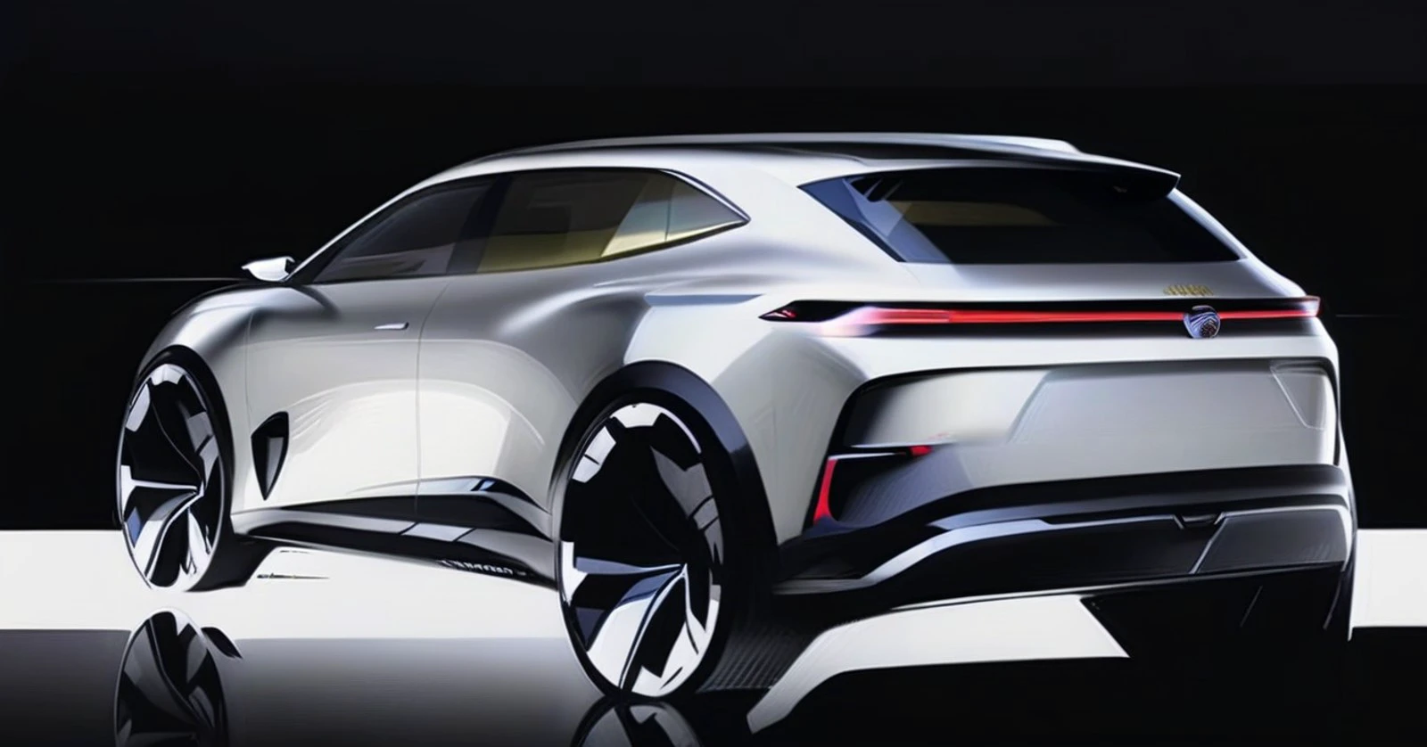 (best quality, masterpiece :1.2),car render style,white car,sleek design,black background,reflection,futuristic,finely detailed,4k,studio lighting,product design,<lora:car_render_style_lora_v2-000016:1>,