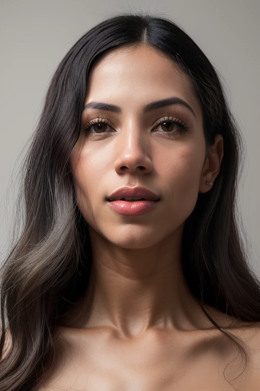 DEN_paraizo_SG,
((headshot:1.2) portrait on a (plain grey background:1.2), (headshot:1.2), (face focus:1.1), windswept chaotic hair, soft lighting, low contrast, low saturation:1.2),
bokeh, f1.4, 40mm, photorealistic, raw, 8k, textured skin, skin pores, intricate details  <lora:epi_noiseoffset2:1>, epiCRealism