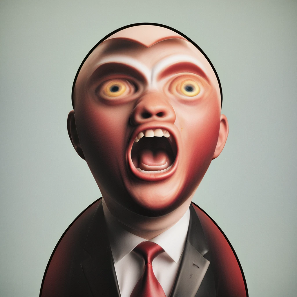 donald trump, screaming, insane
