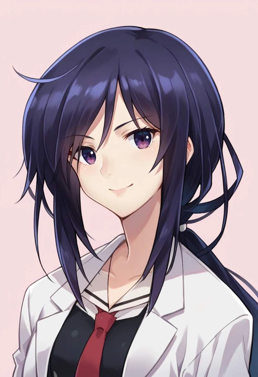 score_9, score_8_up, score_7_up, source_anime, <lora:wrenchcckunosatomio:1>, cckunosatomio, school uniform, labcoat, necktie, light smile, portrait, looking at viewer, head tilt,