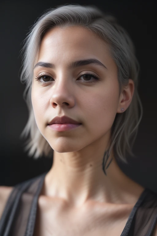Merger_eliza_elfbaby,
((headshot:1.2) portrait on a (plain dark grey background:1.2), (headshot:1.2), (face focus:1.1), (soft focus:1.2), low lighting, (out of focus:1.2):1.2),
bokeh, f1.4, 40mm, photorealistic, raw, 8k, textured skin, skin pores, intricate details  <lora:epi_noiseoffset2:1>, epiCRealism