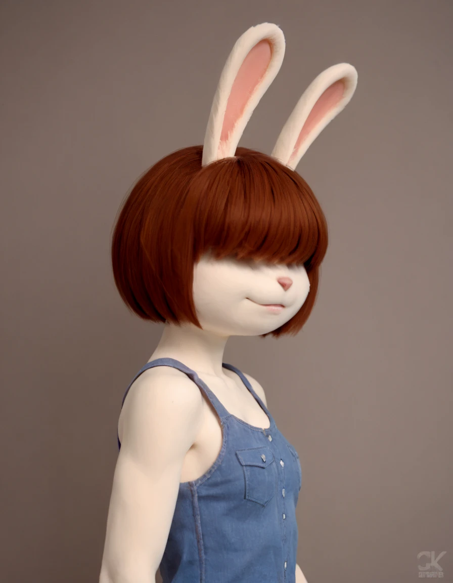 <lora:Molly_Macdonald_PonyXL:1> mollymac, 1girl, animal ears, rabbit ears, furry, hair over eyes, short hair, furry female, brown hair, rabbit girl, ( zPDXL BREAK , score_9, score_8_up, score_7_up:1)
