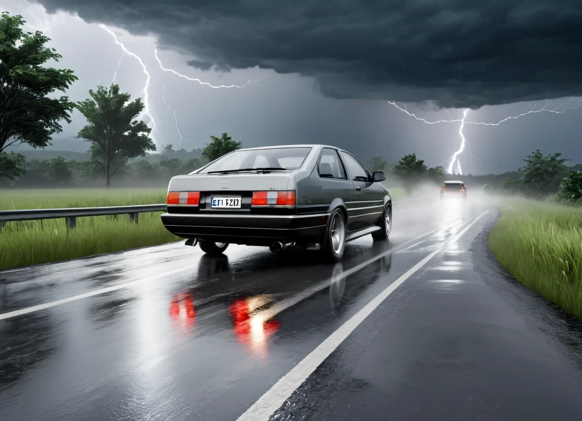 obc07 Car <lora:07_vehicle_obc07:1.0> on a road,
outside, dramatic,
nature at background, professional, realistic, high quality,
Torrential rain and thunder, <lora:general_vehicle:-0.05>