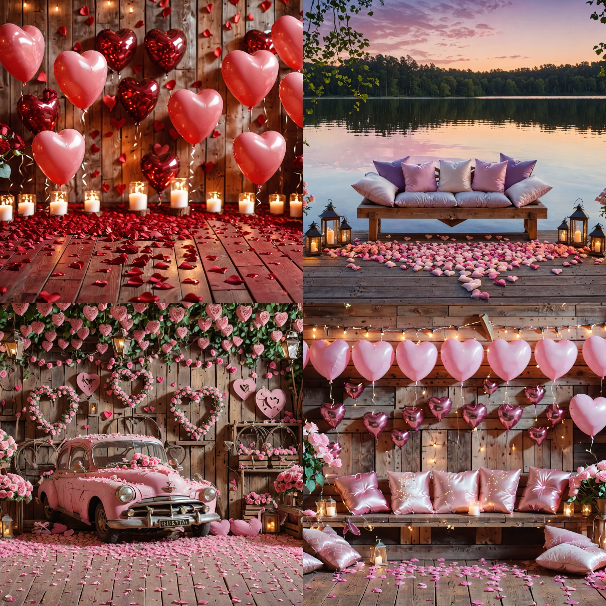 TQ - Valentines Day Backdrops XL TQ - Valentines Day