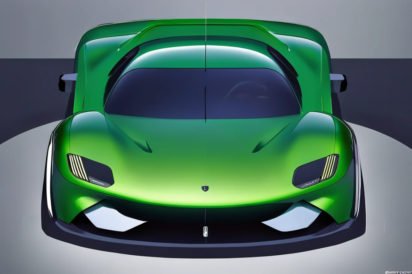 (best quality, masterpiece :1.2),car render style,green super car,simple background,finely detailed,4k,studio lighting,product design,<lora:car_render_neutral_lora_v3-000016:1>,