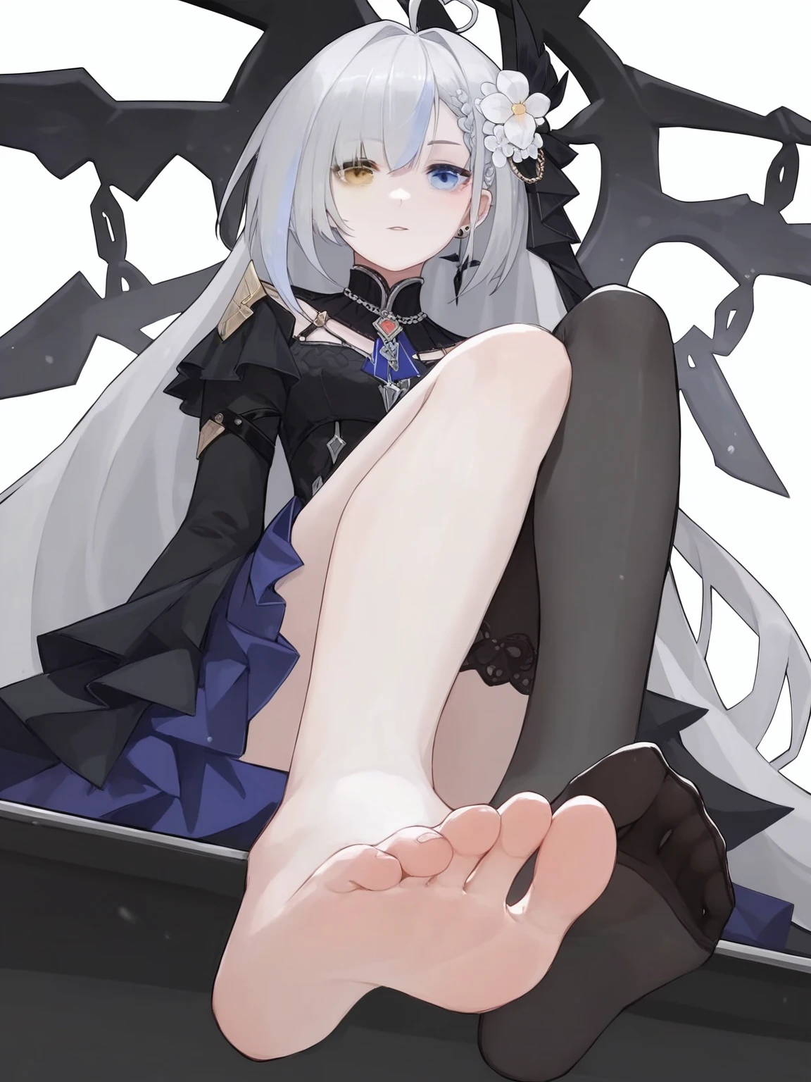 [虚拟主播/vtuber] nailv/明前奶绿 for pony 黑礼服