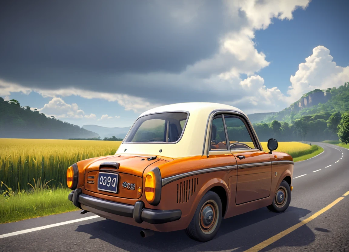 obc04 Car <lora:04_vehicle_obc04:1.0> on a road,
outside, feigned,
nature at background, professional, realistic, high quality,
Humid and partly cloudy, <lora:general_vehicle:-0.25>