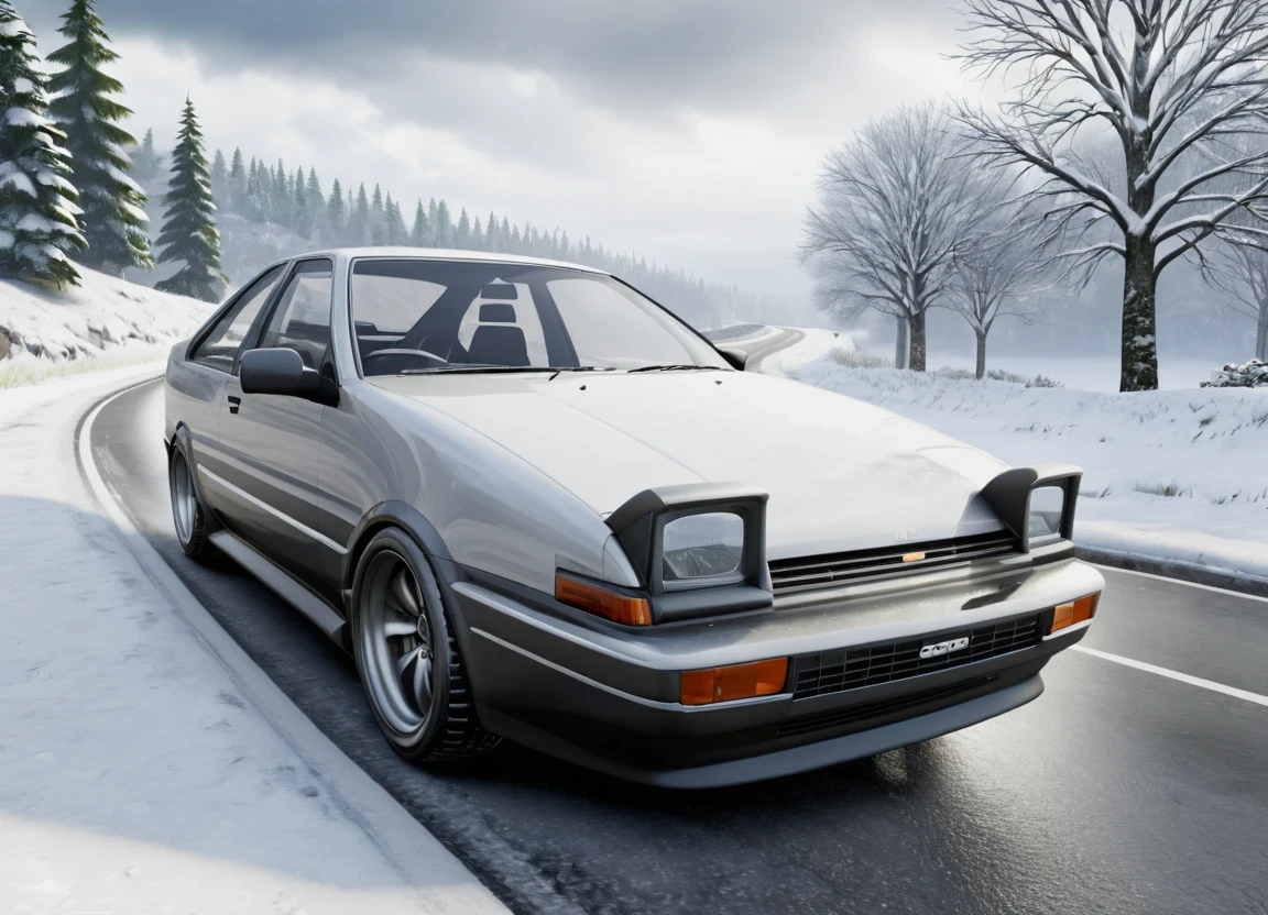 obc07 Car <lora:07_vehicle_obc07:1.0> on a road,
outside, rounded,
nature at background, professional, realistic, high quality,
Snow flurries and cloudy, <lora:general_vehicle:-0.05>
