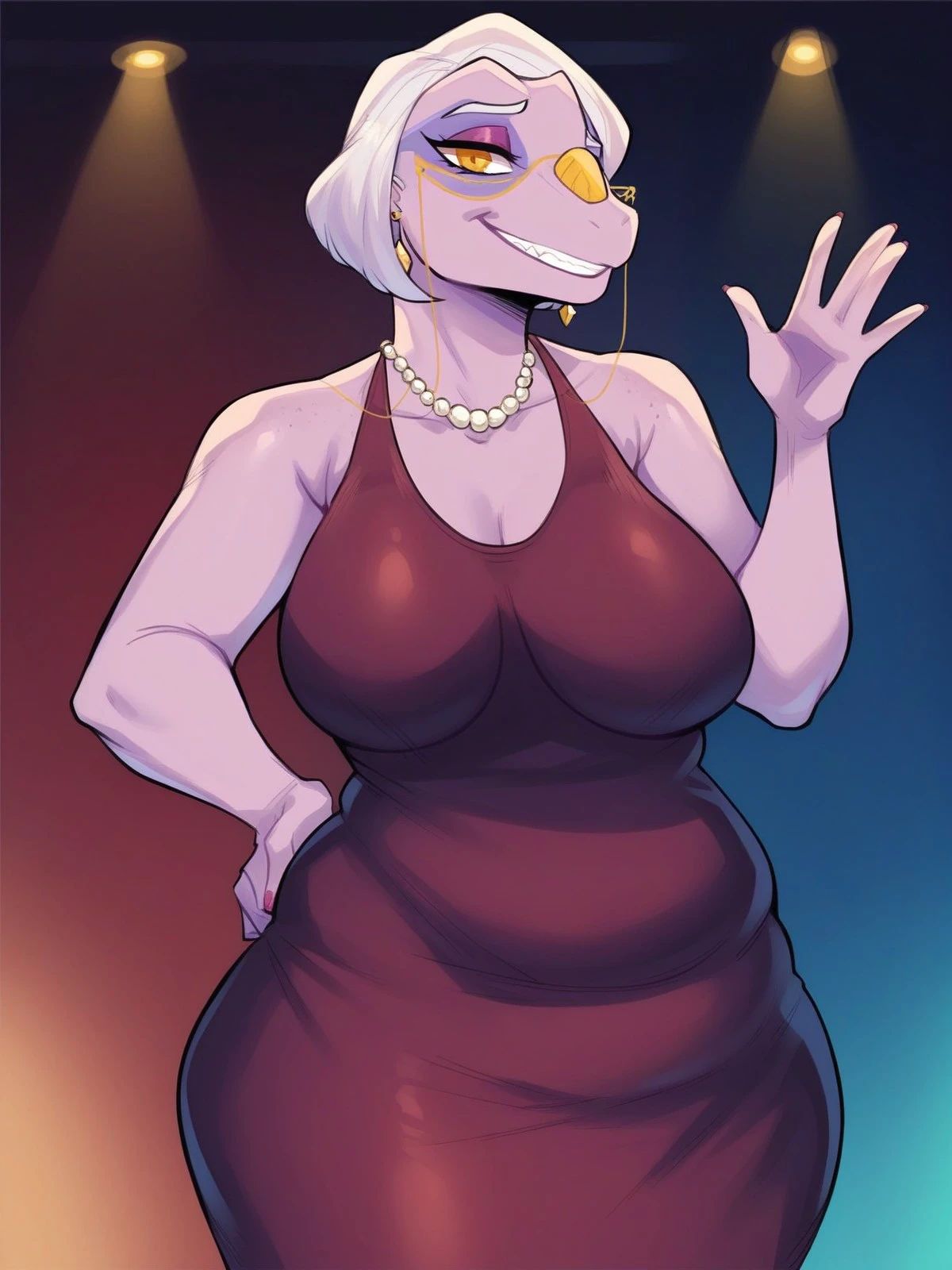 cinematic art by (dan mumford:1.3) style,
(close up:1.1) old granny playing with a dildo gradient hair,
exquisite anatomy and posture, 8k uhd, (nsfw:1.2)