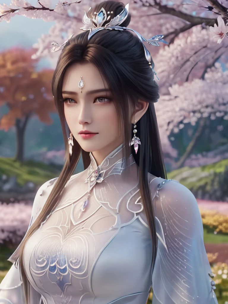 (,1girl, pov,best quality, ),(((,1girl, solo, large breasts, looking at viewer, cherry blossoms ))),ultra realistic 8k cg,flawless,clean,masterpiece,professional artwork,famous artwork,cinematic lighting,cinematic bloom,perfect face,beautiful face,fantasy,dreamlike,unreal,science fiction,lace,lace trim,lace-trimmed legwear,luxury,jewelry,diamond,gold,pearl,gem,sapphire,ruby,emerald,intricate detail,delicate pattern,charming,alluring,seductive,erotic,enchanting,hair ornament,necklace,earrings,bracelet,armlet,halo,autumn,from above, <lora:é
å¦:0.6>,<lora:XueQi_SDXL:0.6>