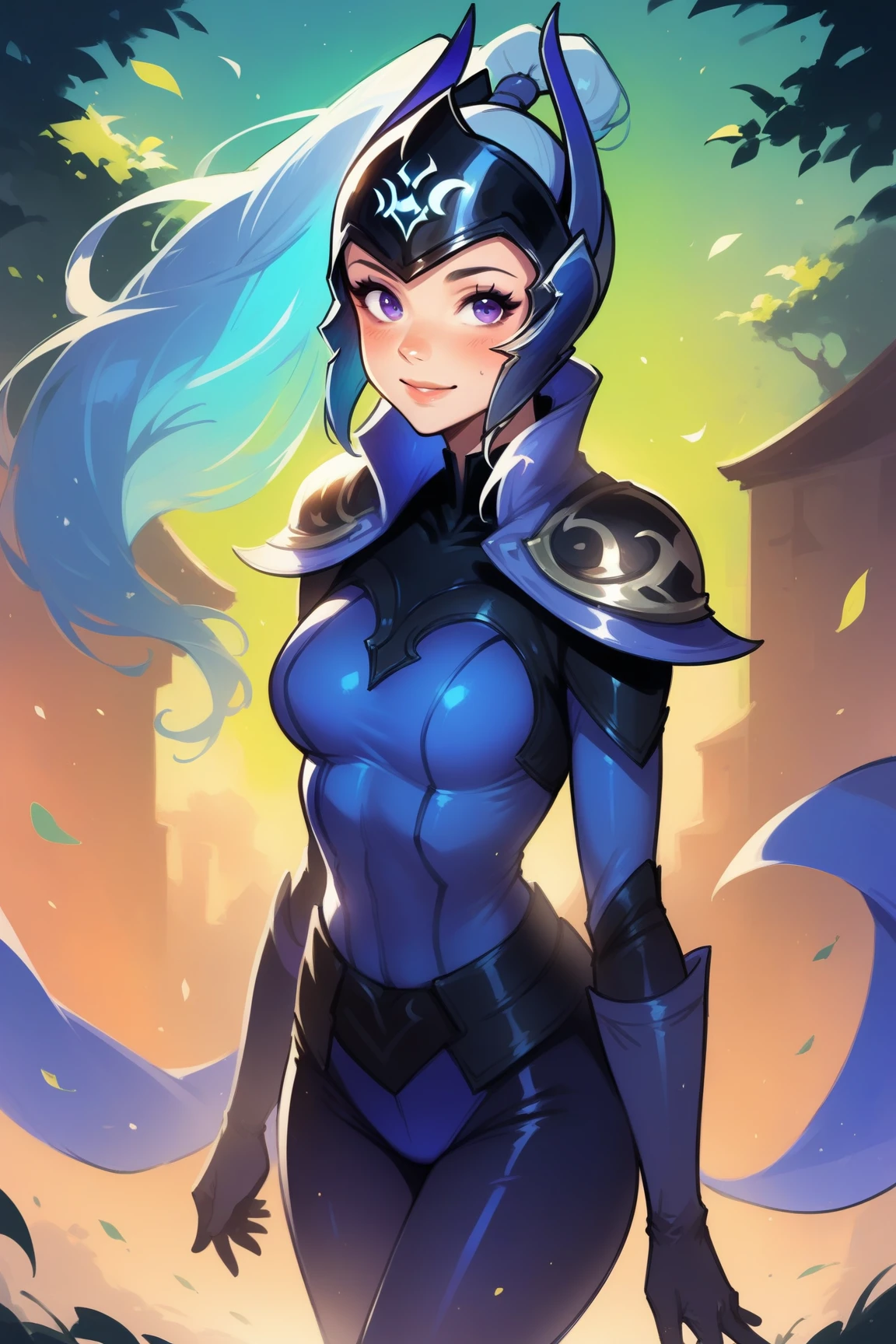 score_9, score_8_up, score_7_up, source_anime,  <lora:luna_dota:0.5> luna_dota, bodysuit, helmet,