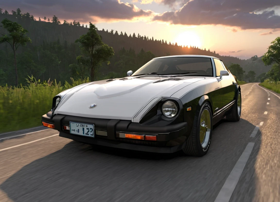 obc12 Car <lora:12_vehicle_obc12:1.0> on a road,
outside, gigantic,
nature at background, professional, realistic, high quality,
Sunset with scattered clouds, <lora:general_vehicle:-0.10>
