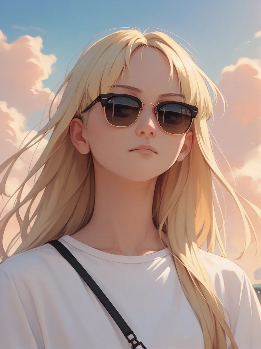 score_9, score_8_up, score_7_up, score_6_up, source_anime, <lora:rayban_sunglasses_v0.2-pony:1>
1girl, long hair, blonde hair, white shirt, sky,
clubmaster sunglasses, portrait,