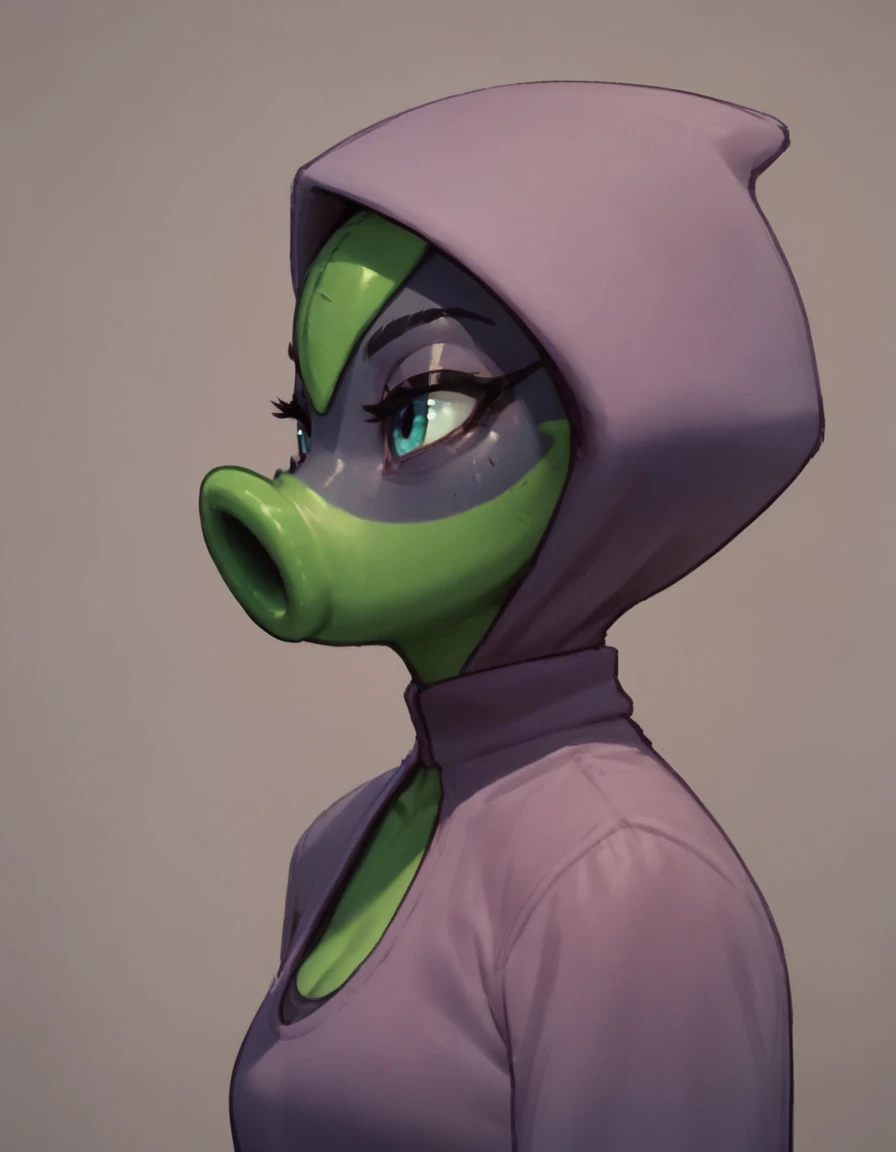 score_9, score_8_up, score_7_up, score_6_up, score_5_up, score_4_up, source_anime, green_shadow, monster girl, profile