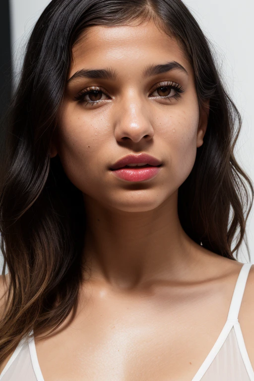 DEN_nika_nikola,
headshot,face focus,bright,(plain white background:1.2),bare shoulders,(black corset:1.2),strong eyeliner,Red lipstick,mouth open,
bokeh, f1.4, 40mm, photorealistic, raw, 8k, textured skin, skin pores, intricate details <lora:epi_noiseoffset2:1>, epiCRealism