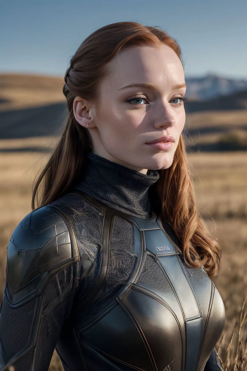 a (full height photograph:1.2) of (ohwx woman:1.3) , (by Alyssa Monks:1.1), beautiful lighting, sharp focus, 8k, high res,Masterpiece, Nikon Z9, Award - winning photograph , athletic body,As a female orc decker from the Shadowrun universe, a skilled hacker immersed in the virtual reality of the Matrix, surrounded by holographic displays and interfaces, her cyberdeck in hand as she navigates the digital world to gain valuable information and bypass security systems ,