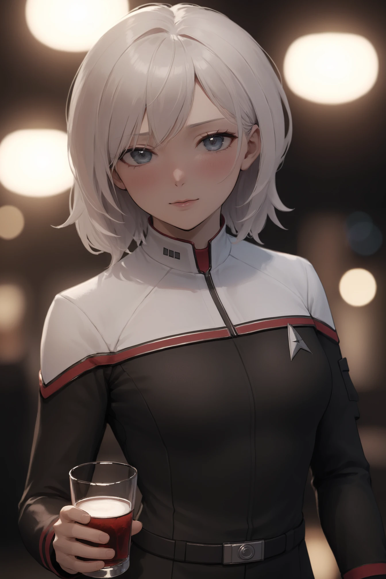 woman in astoddunf uniform with white shoulders serving drinks,
masterpiece, best quality, soft light, bokeh, real shadow, cinematic, subsurface scuttering <lora:OdysXL:0.8>