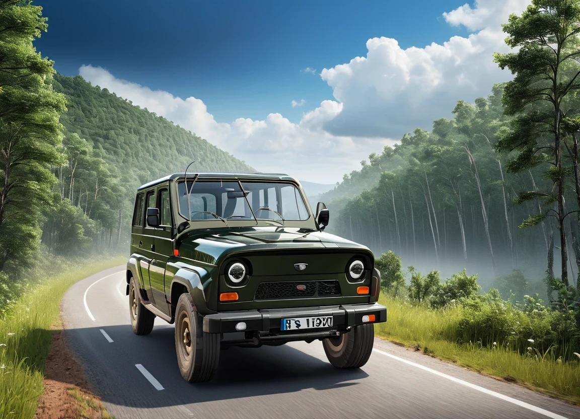 obc19 SUV <lora:19_vehicle_obc19:1.0> on a road,
outside, terrifying,
nature at background, professional, realistic, high quality,
Clear sky after storm, <lora:general_vehicle:-0.25>