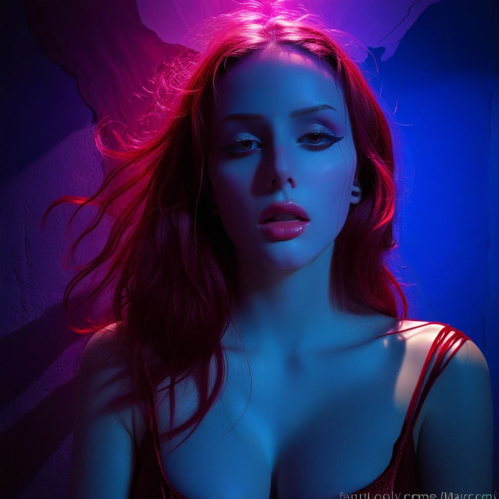 <lora:morgpie-000023:1>,metaphysical style Analog photo (unique surreal surrealistic photography style)(perfect emotional lighting and photography)BREAK)(hard shadows soft glow)(sharp photo)((famous historical history historiography)))(scarlet sapphire purple blue maroon blacklight colors) great lighting, dreamlike, irrational, unexpected juxtapositions, highly detailed . surreal, eerie, uncanny, detailed)
, <lora:SDXLHighDetail_v5:0.3>, <lora:sdxl_photorealistic_slider_v1:1.2>, surreal, eerie, uncanny, detailed
