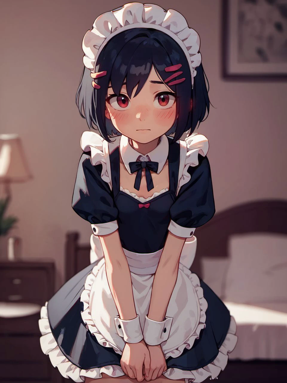 score_9, score_8_up, score_7_up, score_6_up,
1girl, mangamaster, blush, small breasts, looking at viewer, solo focus, maid,
<lora:Mangamaster-000006:0.8>,
<lora:fix_hands:2>