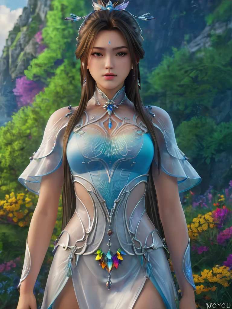 masterpiece, top quality, best quality, official art, beautiful and aesthetic:1, (1girl), full body,extreme detailed,(fractal art:0.5),colorful,highest detailed,moyou,realistic,Moderatechest,<lora:XueQi_SDXL-000008:0.6>