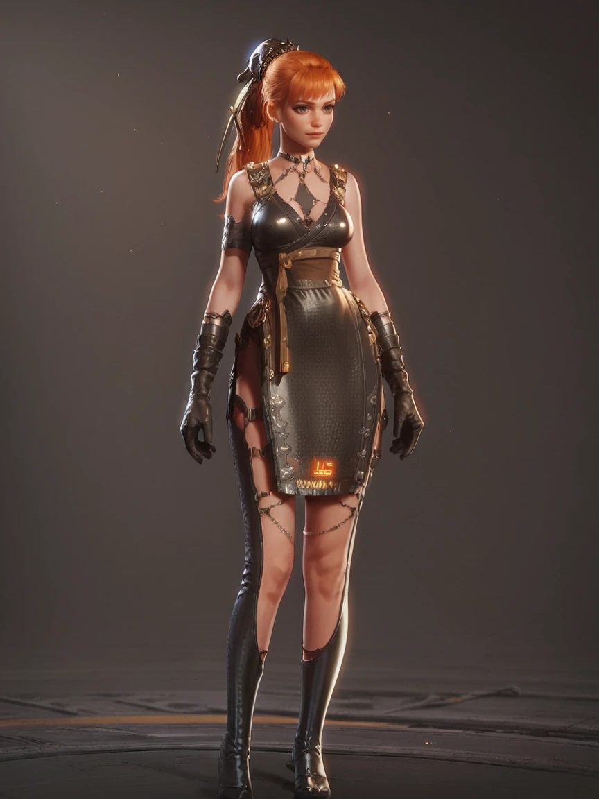 score_9, score_8_up, score_7_up, score_6_up, <lora:st3ll4rb3:0.8> st3ll4rb, 1girl, gloves, dress, full body, ginger hair,