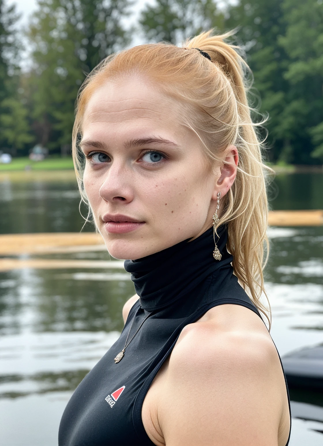 A stunning intricate full color portrait of (sks woman:1), wearing a black turtleneck, epic character composition, sharp focus, natural lighting, f2, 35mm, film grain,
 Smirk, machine face, fine details, realistic shaded, intricate, elegant,
<lora:locon_perfecteyes_v1_from_v1_64_32:0.2> perfecteyes,
(metart), best quality, ultra high res, 8K, raw,
(highly detailed skin:1.2),, <lora:locon_anniethorisdottir_v1_from_v1_64_32:0.7> <lora:lora-small-annie-thorisdottir-v1:0.65>